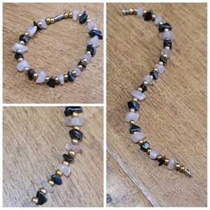 7" Handmade Gemstone Bracelet